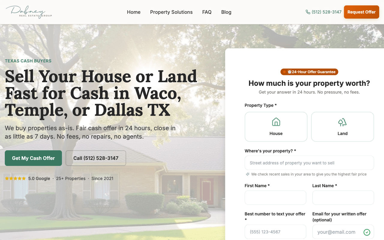 Dabney Real Estate Group product screenshot